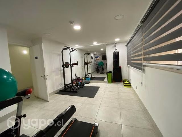 Amplio departamento amoblado 2d /2b metro quilin