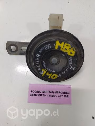 Bocina (MBB140) Mercedes Benz Citan 1.5 MEC 4x2 20