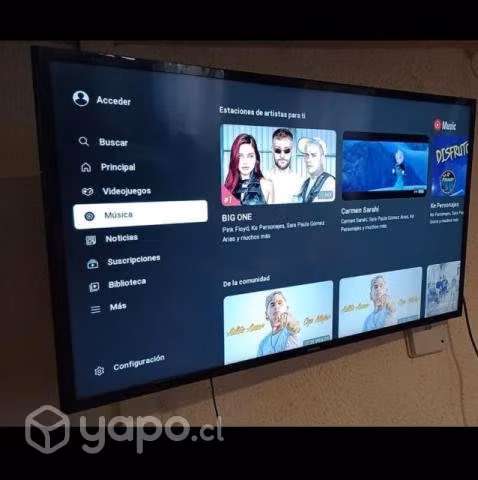 Smart TV Samsung 40 pulgadas