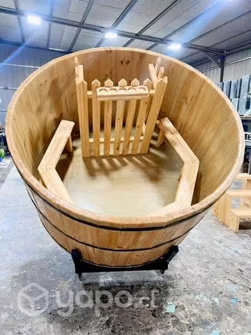 Tinajas revestidas en fibra de vidrio, hot Tub