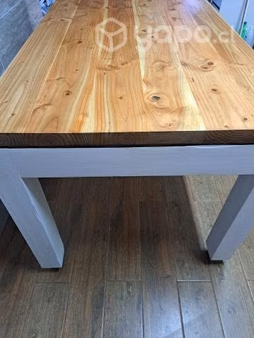 Mesas de pino oregón Medidas : Largo155cm Anch - Imagen 5