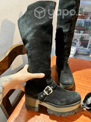 Botas bucaneras de Gamuza