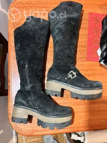 Botas bucaneras de Gamuza