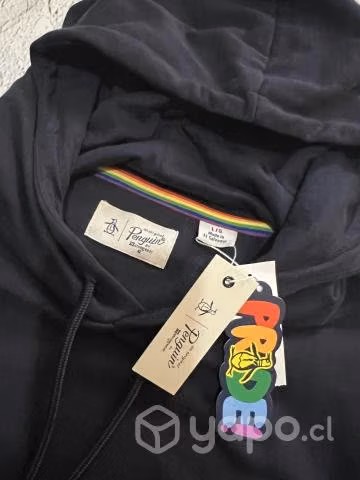 Poleron PENGUIN pride edition talla L new original - Imagen 3