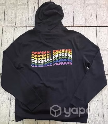 Poleron PENGUIN pride edition talla L new original - Imagen 2