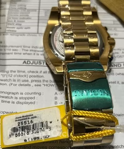 Reloj INVICTA nuevo 100% original muy exclusivo - Imagen 2