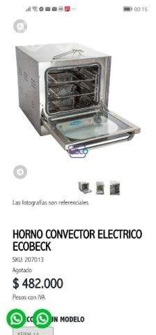 Horno convector profesional pasteleria - Imagen 2
