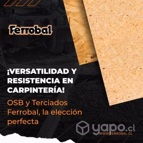 Osb estructural 9-11-15mm