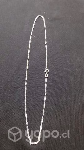 Cadena de plata ley 925