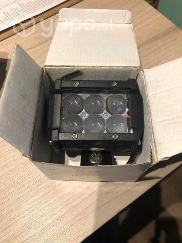 KIT focos neblineros led 18w +relé para moto