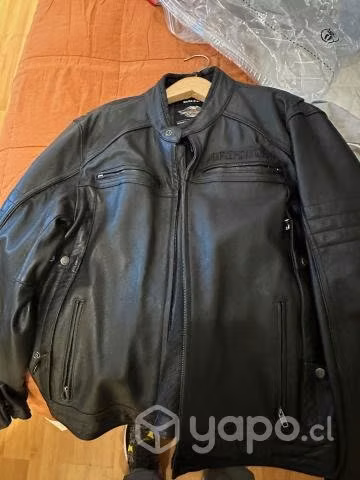 Chaqueta Moto Cuero Harley Davidson