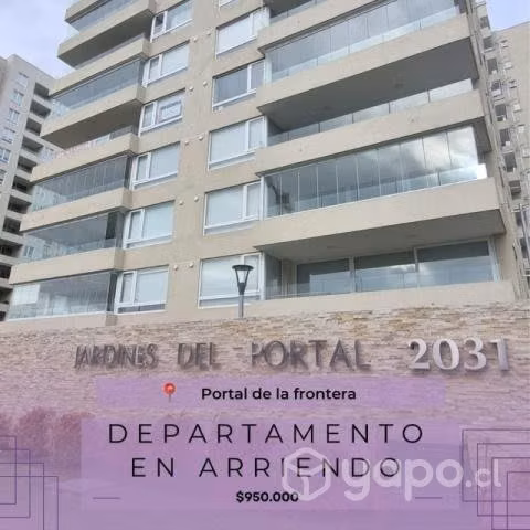 Arriendo departamento Portal de la Frontera.Temuco