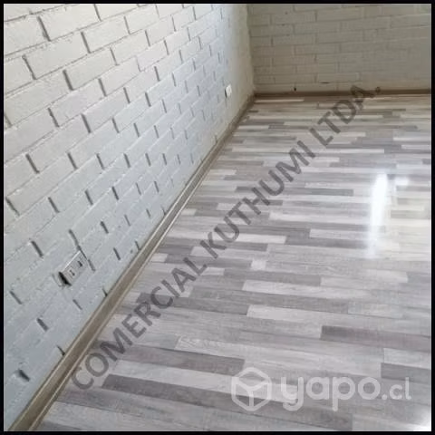 Piso Flotante Gris Brillante de 3 Strip: Estilo Mo - Imagen 6