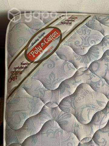 Cama usada de 2 Plazas marca Rosen con base - Imagen 4