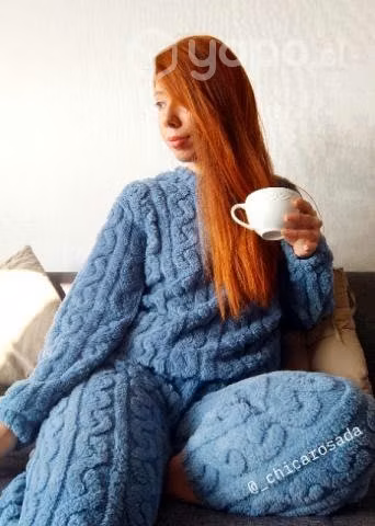 Pijama termico invernal polar Plush (M a XL) - Imagen 2