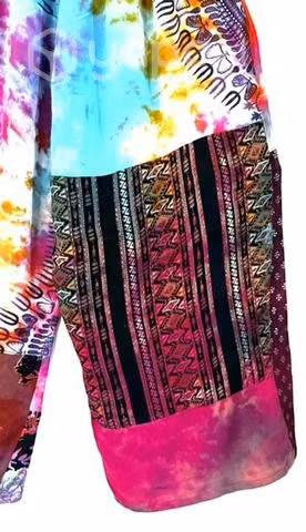 Pantalón Hindu Semi Transparente Talla L/xl