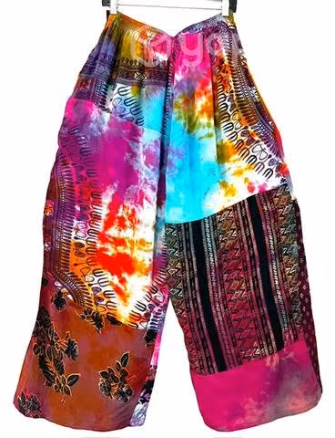 Pantalón Hindu Semi Transparente Talla L/xl
