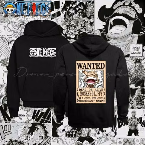 Polerones personalizados ONE PIECE / LUFFY - Imagen 2