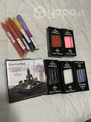 Set de velas + Buda