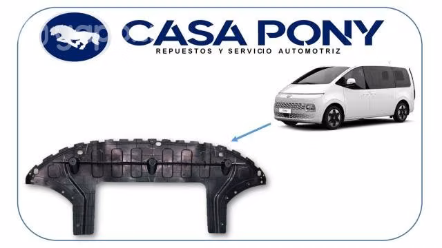 Cubre motor inferior hyundai staria