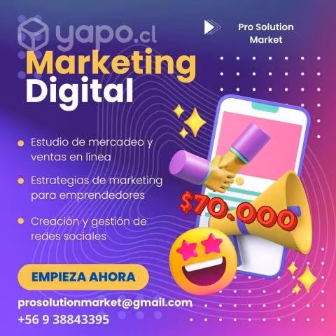 Manejo de Redes Sociales y Marketing