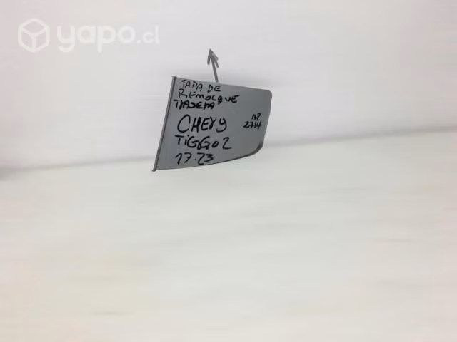 Tapa de remolque trasera chery tiggo 
