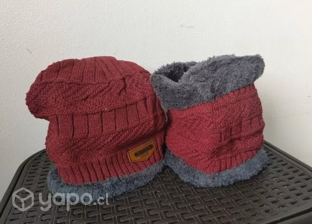 Set Gorro y cuello.