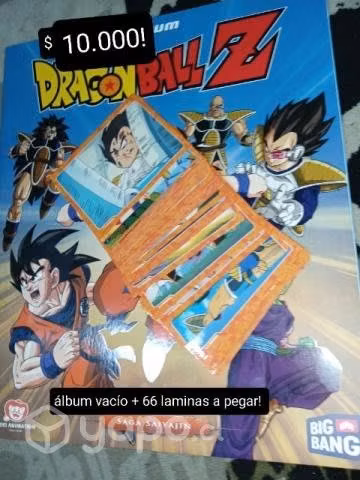 Álbum DBZ por solo 10mil