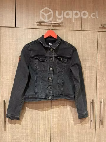 Chaqueta mezclilla Mossimo (talla L) - Imagen 2
