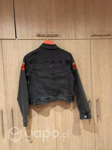 Chaqueta mezclilla Mossimo (talla L) - Imagen 3