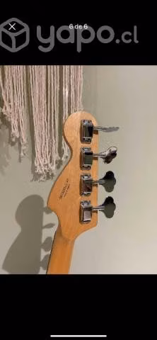 Bajo Squier-Fender Precision Sunburst - Imagen 5