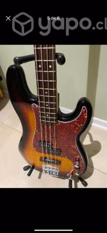 Bajo Squier-Fender Precision Sunburst - Imagen 4