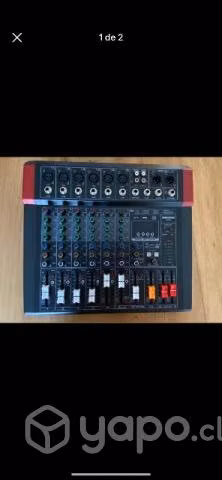 Mesa de Sonido Onax / Pro - 8 Ch