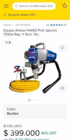 Maquina de Pintar Airless