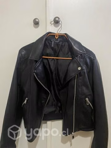 Chaqueta de cuero sintético HyM