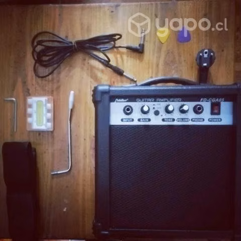 Guitarra Eléctrica Fiddler + Amplificador