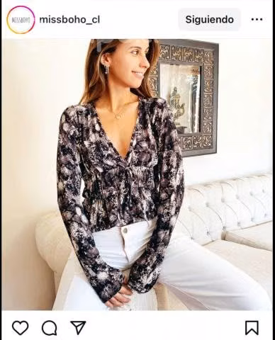 Crop top polera miss boho