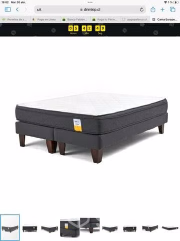 Cama drimpkip 2 plazas