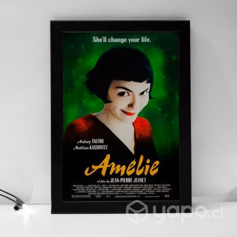 Cuadro Póster Decorativo AMELIE 34x45 cm