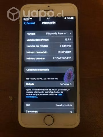 IPhone 6s (64gb) - Imagen 4