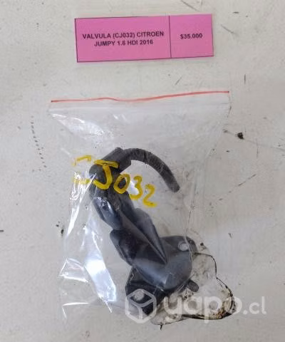 Valvula (CJ032) Citroen Jumpy 1.6 HDI 2016