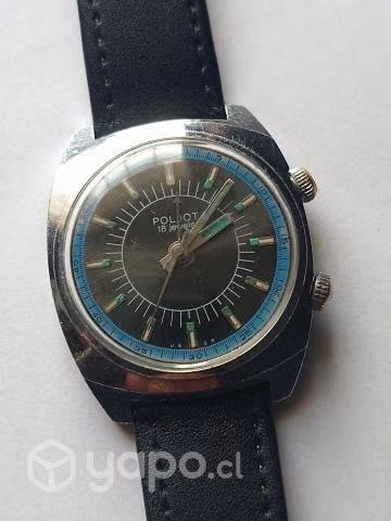 Reloj a cuerda con Alarma Poljot sovietico Ruso