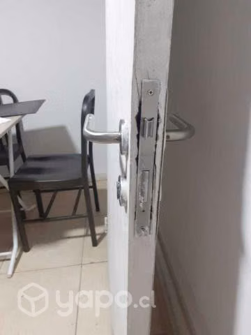 Puerta con cerrojo