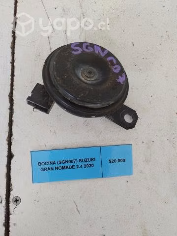 Bocina (SGN007) Suzuki Grand Nomade 2.4 2020