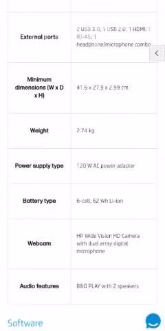 Notebook HP Pavilion 17' Intel I7, 12gb - Imagen 2