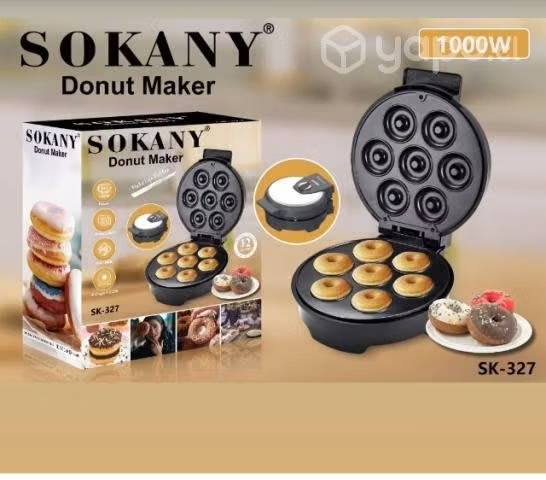 Máquinas de hacer donas. Waffles y batidora