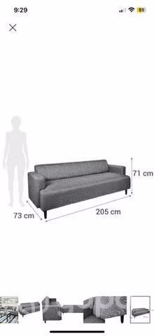 Sofá Modelo Julieta 3 cuerpos - Imagen 2