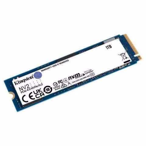 Unidad de Estado Sólido Kingston NV2, 1TB NVMe, PC