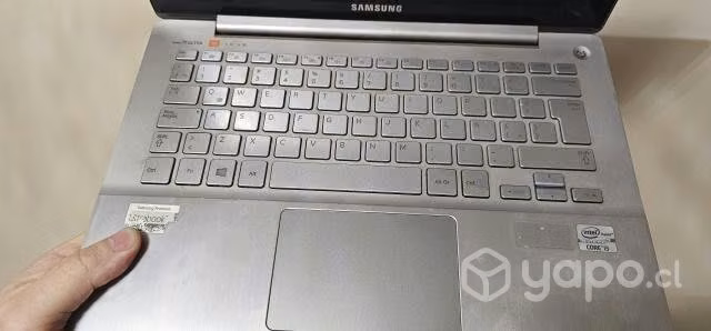 Notebook samsumg pantalla touch