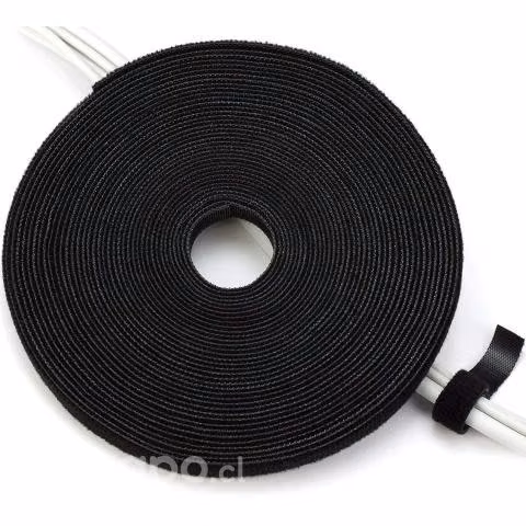 Velcro doble faz 20 mts x 2cm ancho. amarra cables
